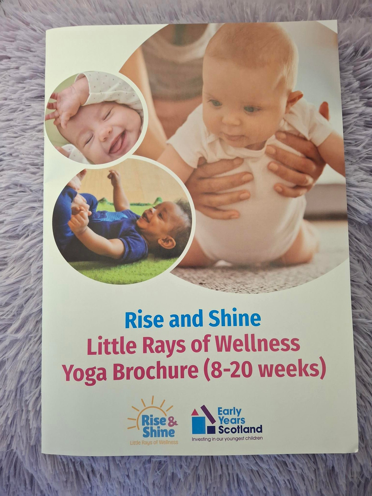 Little Rays of Wellness Baby Yoga (for babies 8 to 20 weeks old) 6 Week Programme