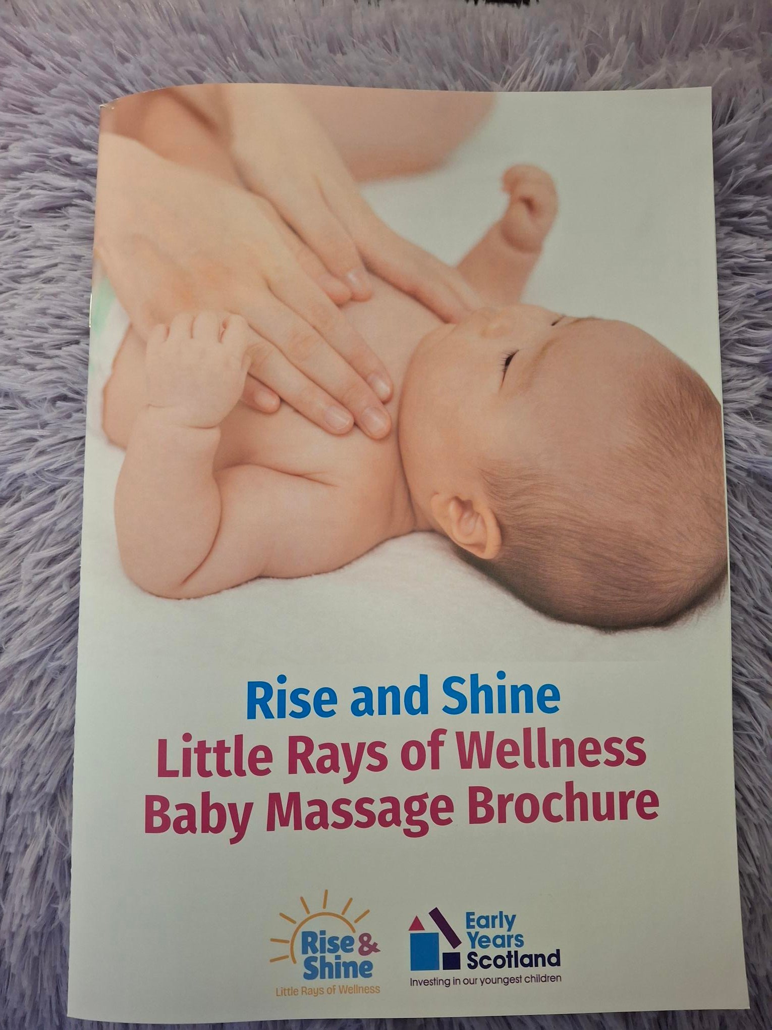 Little Rays of Wellness Baby Massage 6 Week Programme.